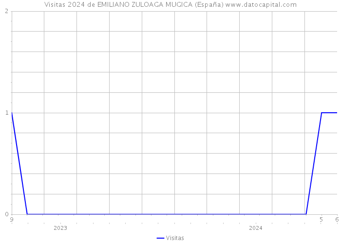 Visitas 2024 de EMILIANO ZULOAGA MUGICA (España) 