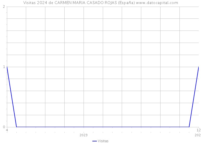 Visitas 2024 de CARMEN MARIA CASADO ROJAS (España) 