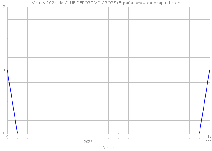 Visitas 2024 de CLUB DEPORTIVO GROPE (España) 