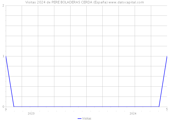 Visitas 2024 de PERE BOLADERAS CERDA (España) 