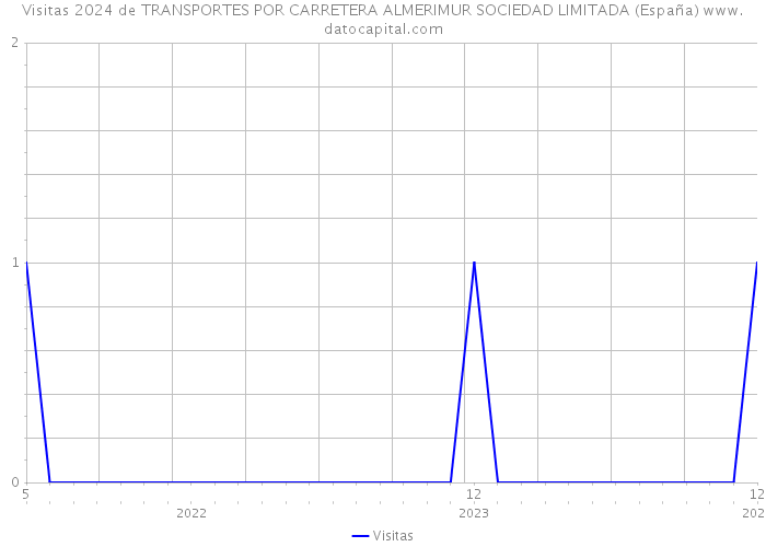 Visitas 2024 de TRANSPORTES POR CARRETERA ALMERIMUR SOCIEDAD LIMITADA (España) 