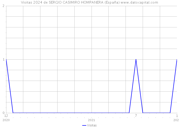 Visitas 2024 de SERGIO CASIMIRO HOMPANERA (España) 