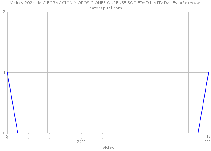 Visitas 2024 de C FORMACION Y OPOSICIONES OURENSE SOCIEDAD LIMITADA (España) 