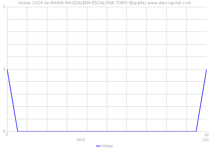 Visitas 2024 de MARIA MAGDALENA ESCALONA TORO (España) 