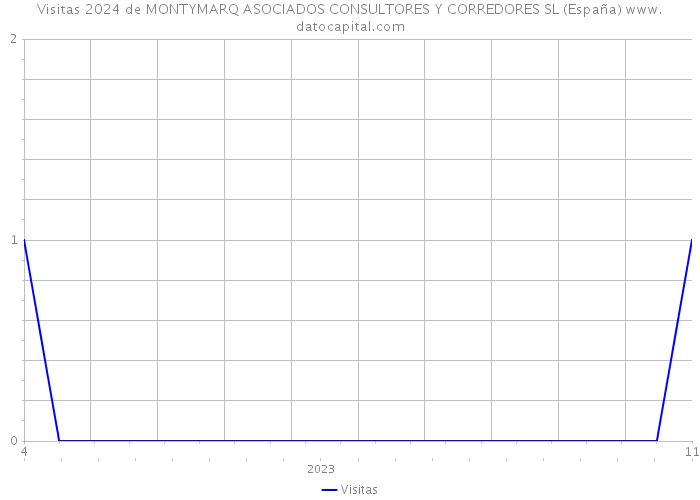 Visitas 2024 de MONTYMARQ ASOCIADOS CONSULTORES Y CORREDORES SL (España) 