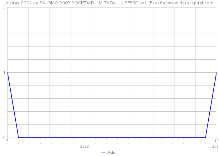Visitas 2024 de SALOMO 2007 SOCIEDAD LIMITADA UNIPERSONAL (España) 