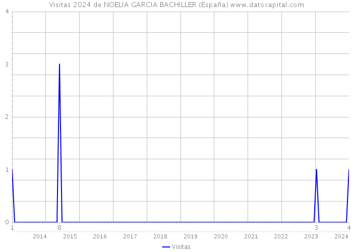Visitas 2024 de NOELIA GARCIA BACHILLER (España) 