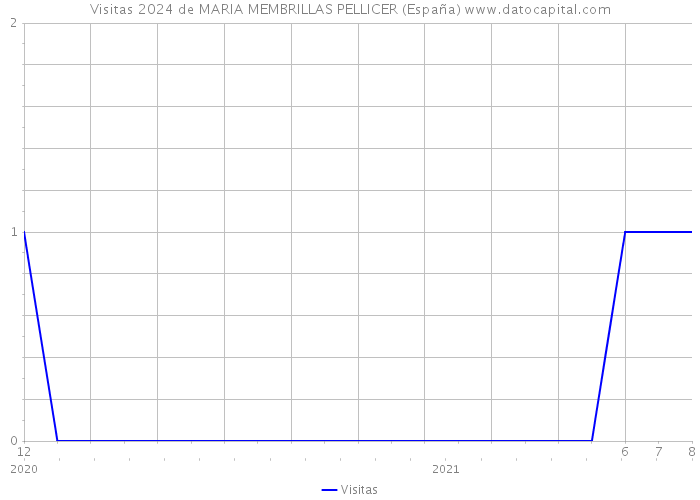 Visitas 2024 de MARIA MEMBRILLAS PELLICER (España) 