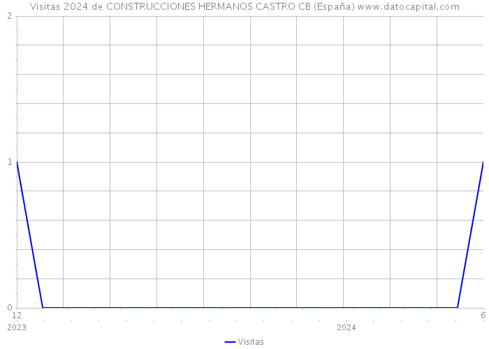 Visitas 2024 de CONSTRUCCIONES HERMANOS CASTRO CB (España) 