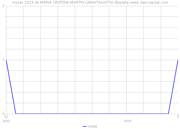 Visitas 2024 de MARIA CRISTINA MARTIN GARAITAGOITIA (España) 