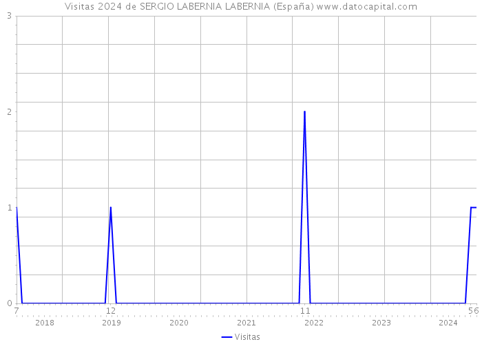 Visitas 2024 de SERGIO LABERNIA LABERNIA (España) 