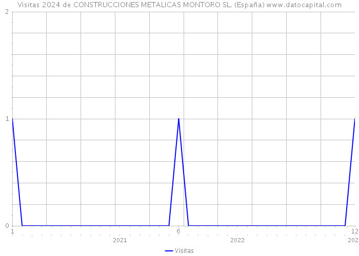 Visitas 2024 de CONSTRUCCIONES METALICAS MONTORO SL. (España) 