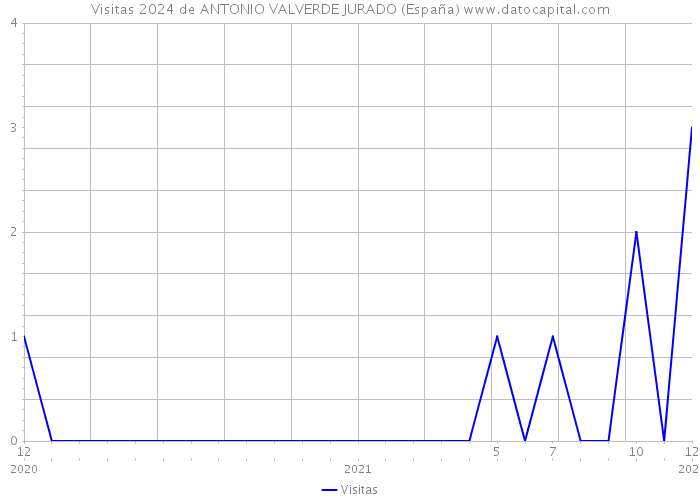 Visitas 2024 de ANTONIO VALVERDE JURADO (España) 