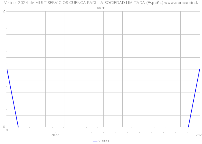 Visitas 2024 de MULTISERVICIOS CUENCA PADILLA SOCIEDAD LIMITADA (España) 