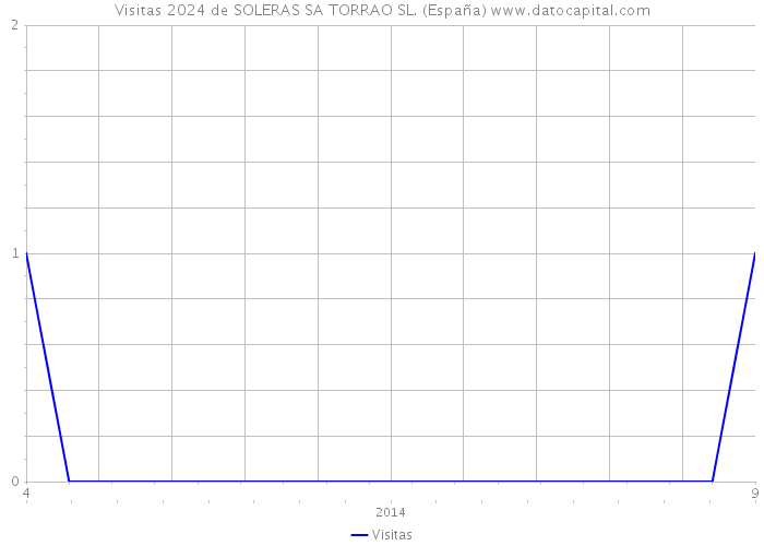 Visitas 2024 de SOLERAS SA TORRAO SL. (España) 