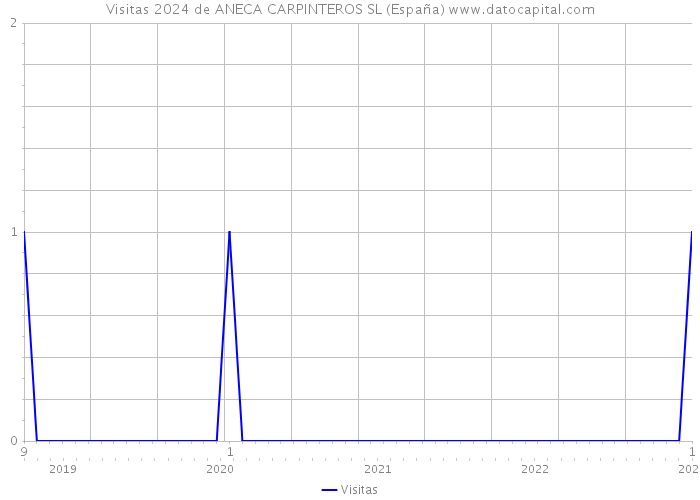 Visitas 2024 de ANECA CARPINTEROS SL (España) 