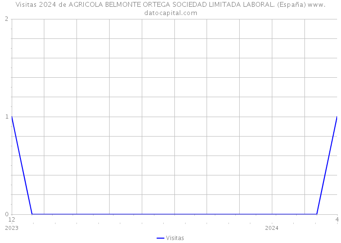 Visitas 2024 de AGRICOLA BELMONTE ORTEGA SOCIEDAD LIMITADA LABORAL. (España) 