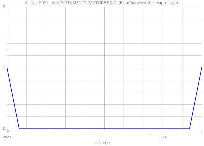 Visitas 2024 de APARTAMENTS PASTORET S.C. (España) 