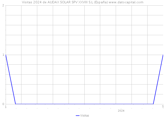 Visitas 2024 de AUDAX SOLAR SPV XXVIII S.L (España) 