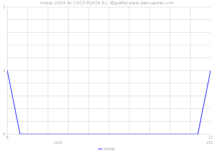 Visitas 2024 de COCO PLAYA S.L. (España) 