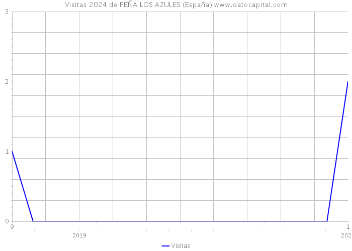 Visitas 2024 de PEÑA LOS AZULES (España) 