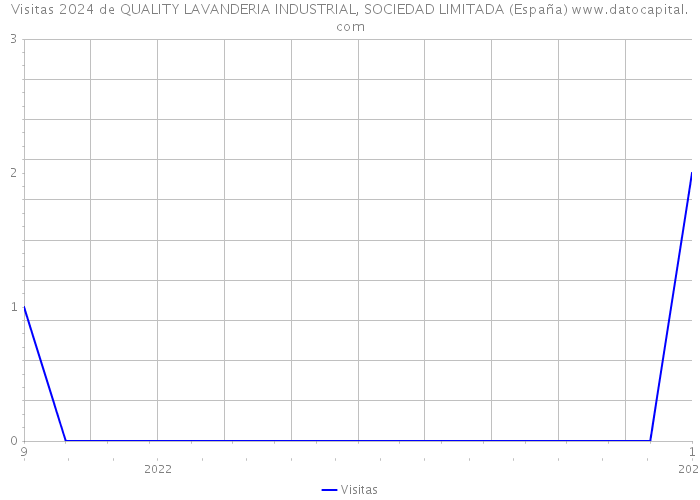 Visitas 2024 de QUALITY LAVANDERIA INDUSTRIAL, SOCIEDAD LIMITADA (España) 