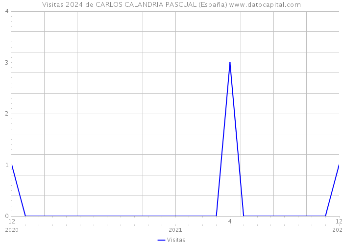 Visitas 2024 de CARLOS CALANDRIA PASCUAL (España) 