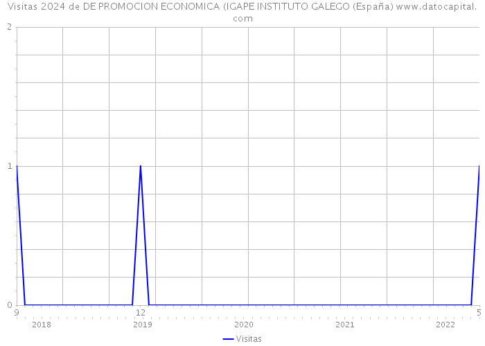 Visitas 2024 de DE PROMOCION ECONOMICA (IGAPE INSTITUTO GALEGO (España) 