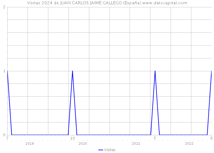 Visitas 2024 de JUAN CARLOS JAIME GALLEGO (España) 
