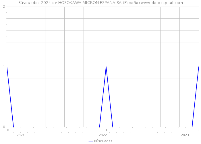 Búsquedas 2024 de HOSOKAWA MICRON ESPANA SA (España) 