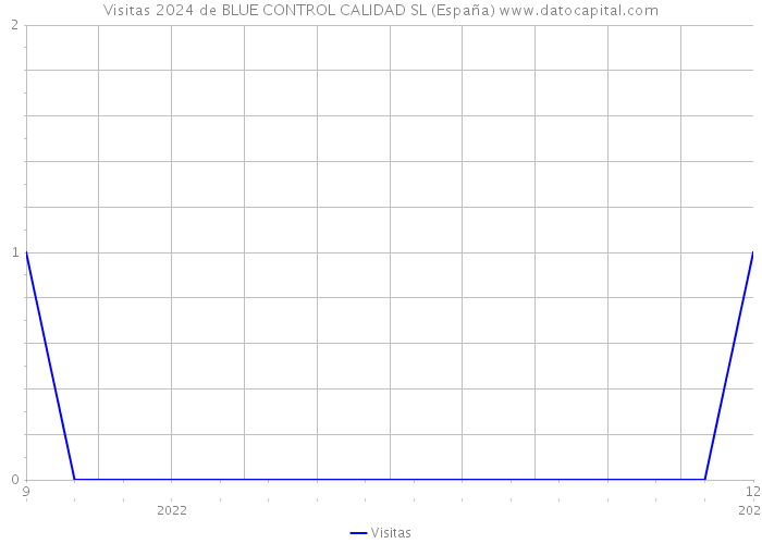 Visitas 2024 de BLUE CONTROL CALIDAD SL (España) 