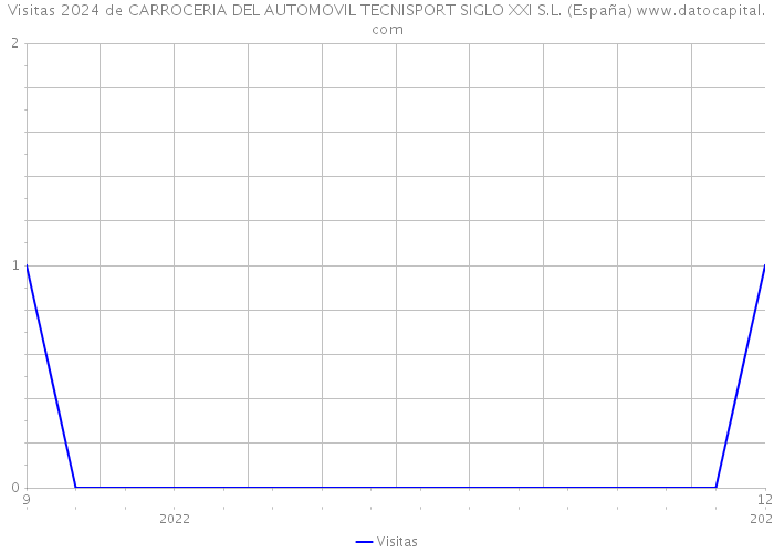 Visitas 2024 de CARROCERIA DEL AUTOMOVIL TECNISPORT SIGLO XXI S.L. (España) 