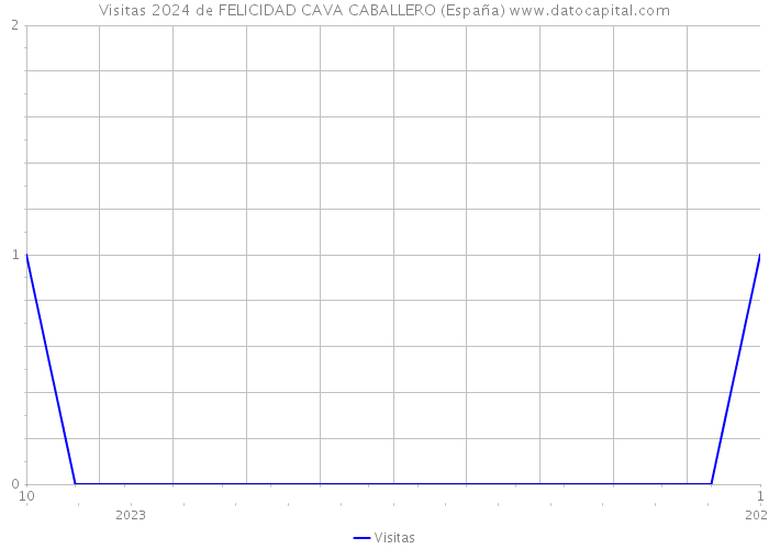 Visitas 2024 de FELICIDAD CAVA CABALLERO (España) 