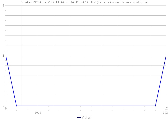 Visitas 2024 de MIGUEL AGREDANO SANCHEZ (España) 