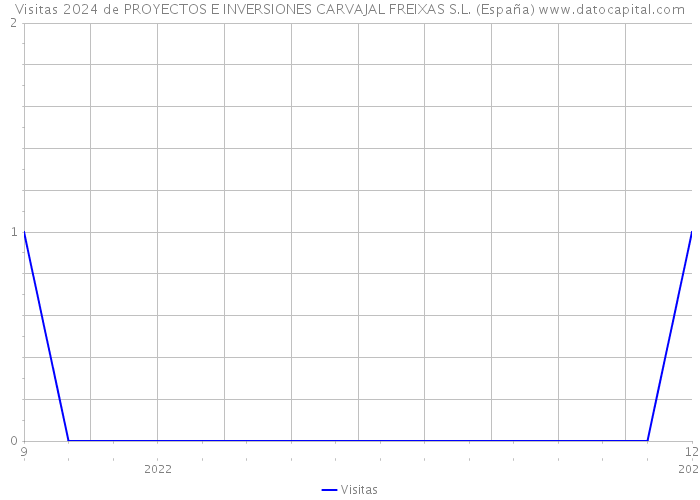 Visitas 2024 de PROYECTOS E INVERSIONES CARVAJAL FREIXAS S.L. (España) 