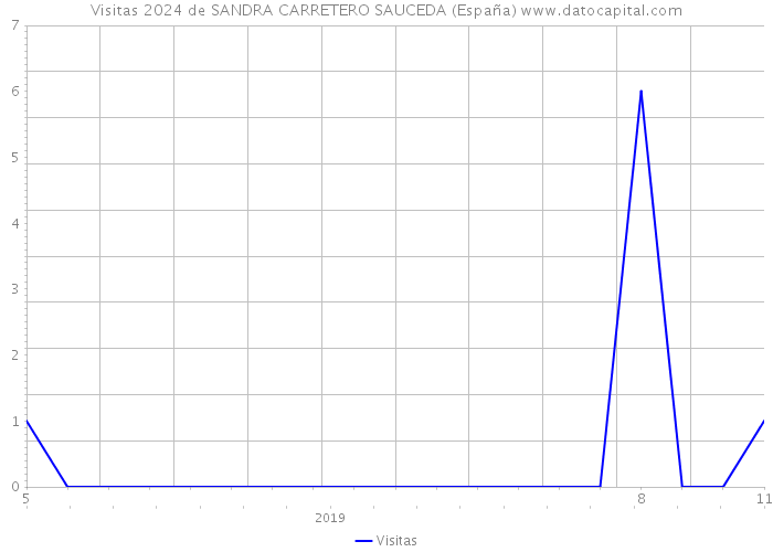 Visitas 2024 de SANDRA CARRETERO SAUCEDA (España) 