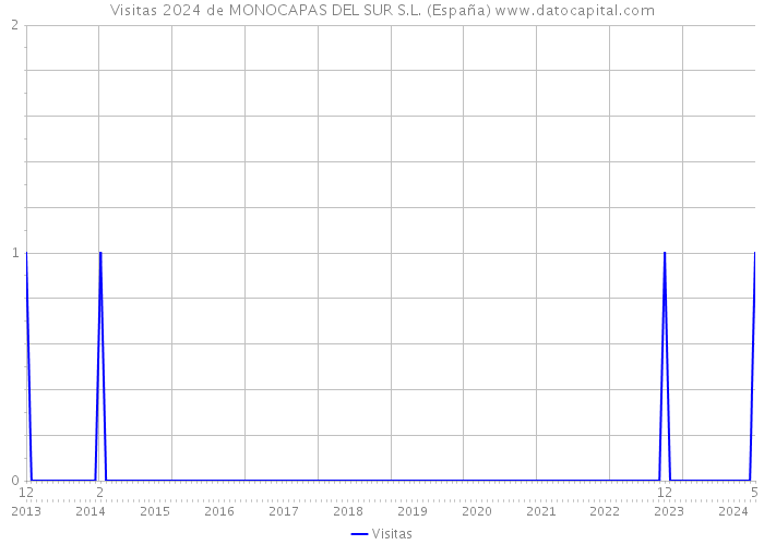 Visitas 2024 de MONOCAPAS DEL SUR S.L. (España) 