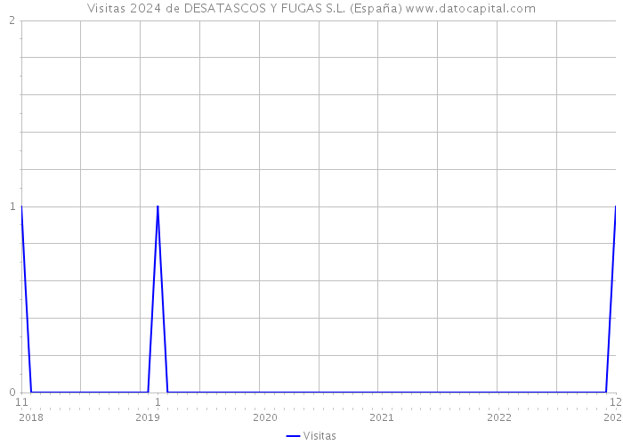 Visitas 2024 de DESATASCOS Y FUGAS S.L. (España) 