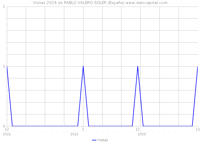 Visitas 2024 de PABLO VALERO SOLER (España) 