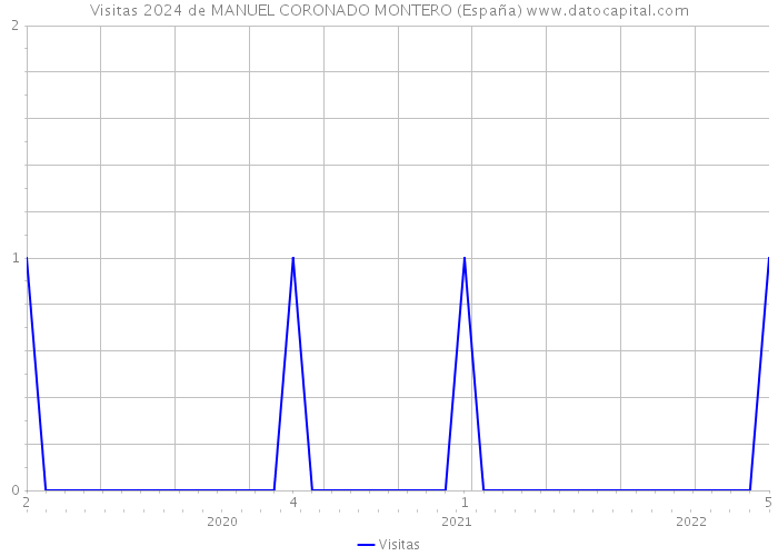 Visitas 2024 de MANUEL CORONADO MONTERO (España) 