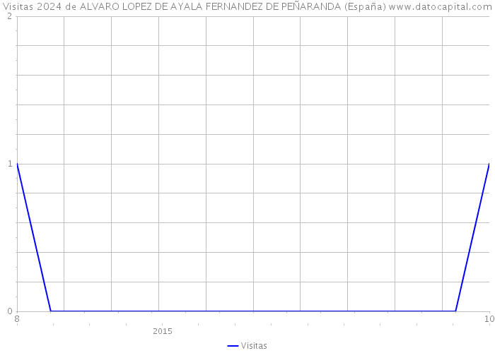 Visitas 2024 de ALVARO LOPEZ DE AYALA FERNANDEZ DE PEÑARANDA (España) 