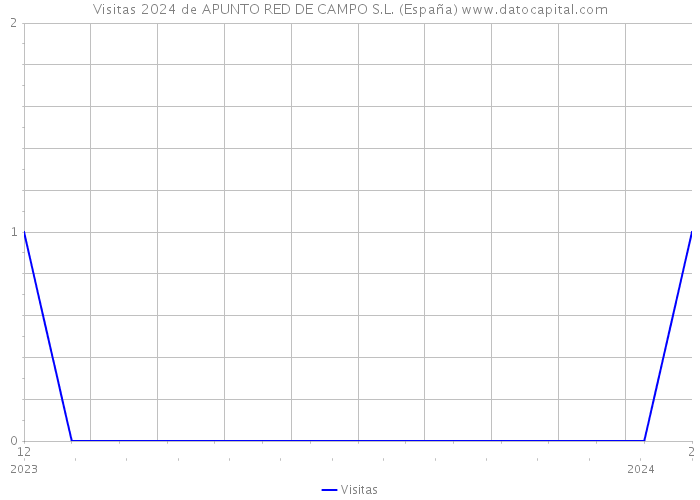 Visitas 2024 de APUNTO RED DE CAMPO S.L. (España) 