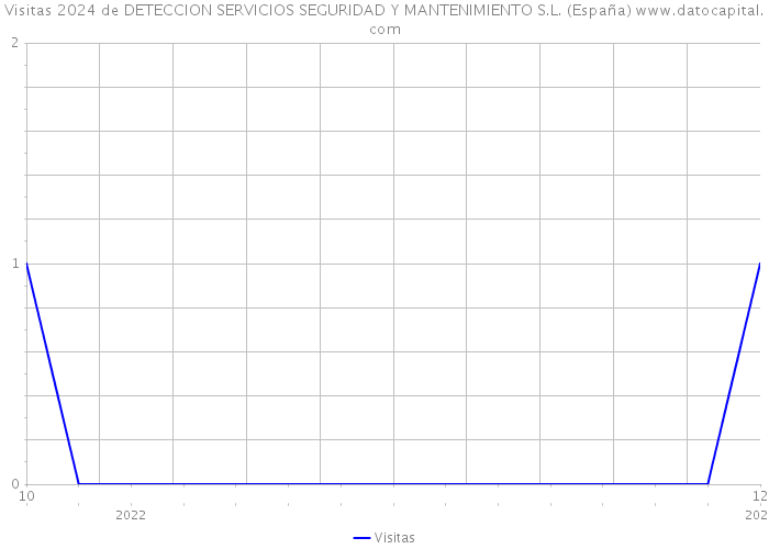 Visitas 2024 de DETECCION SERVICIOS SEGURIDAD Y MANTENIMIENTO S.L. (España) 