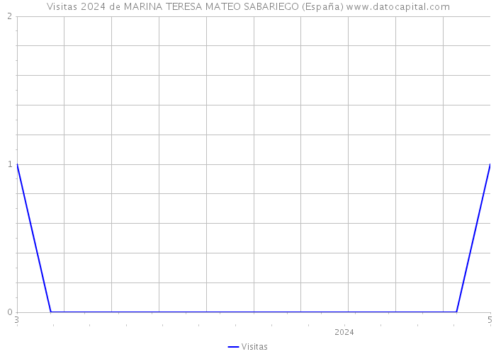 Visitas 2024 de MARINA TERESA MATEO SABARIEGO (España) 