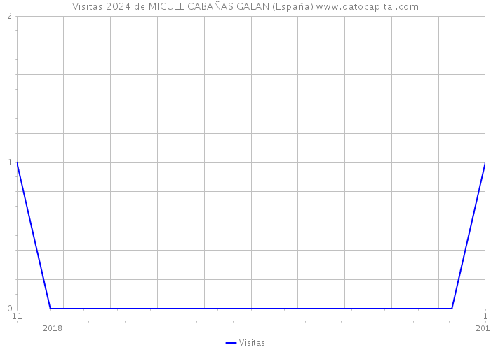 Visitas 2024 de MIGUEL CABAÑAS GALAN (España) 