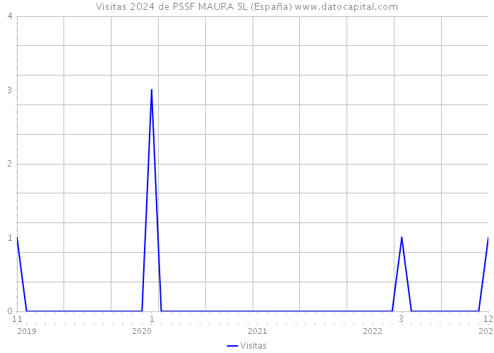 Visitas 2024 de PSSF MAURA SL (España) 