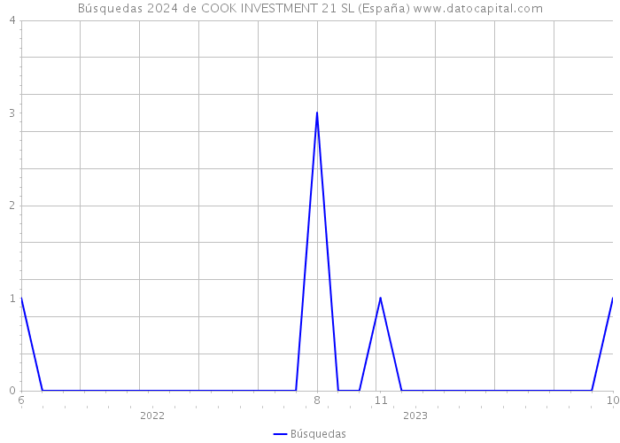 Búsquedas 2024 de COOK INVESTMENT 21 SL (España) 