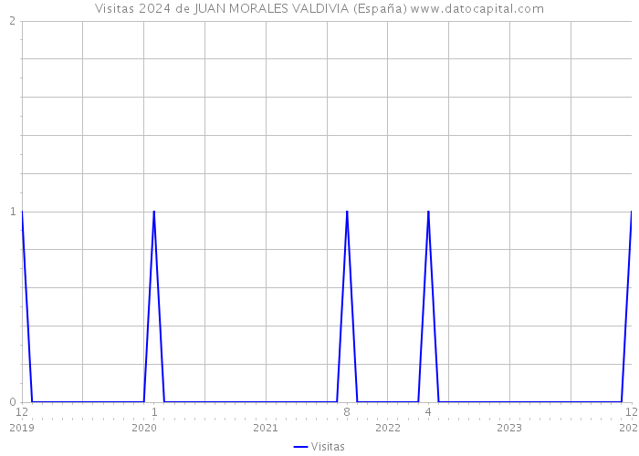 Visitas 2024 de JUAN MORALES VALDIVIA (España) 