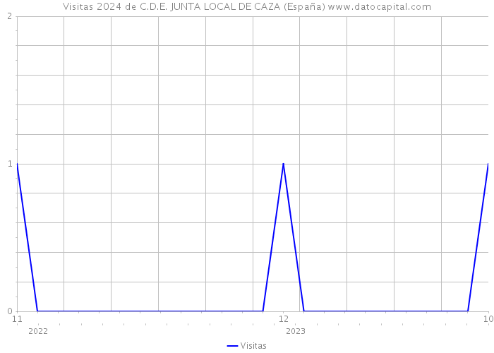Visitas 2024 de C.D.E. JUNTA LOCAL DE CAZA (España) 