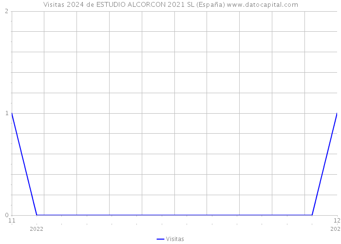 Visitas 2024 de ESTUDIO ALCORCON 2021 SL (España) 